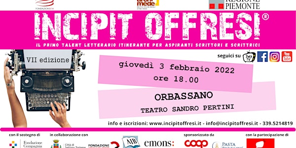 Incipit Offresi - Orbassano - 3 febbraio 2022