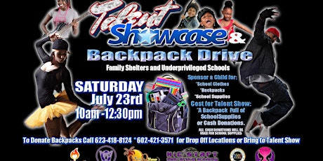 Community Talent Showcase and Backpack Drive primary image