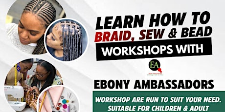 Learn How to Braid, Sew, & Bead tickets