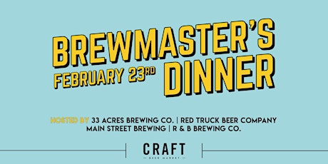 Winter Brewmaster's Dinner ​ primary image