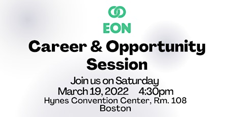EON Careers & Opportunity Session