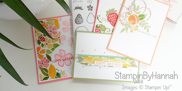 Fresh Fruit Online Card Class