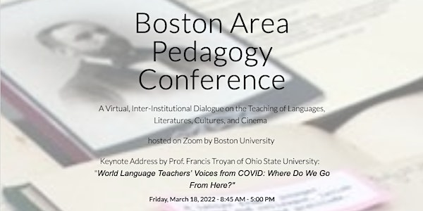 Boston Area Pedagogy Conference