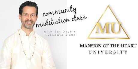Community Meditation Class with Sat Devbir