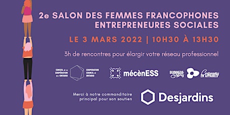 Le Salon 2022 | pour les femmes francophones entrepreneures sociales