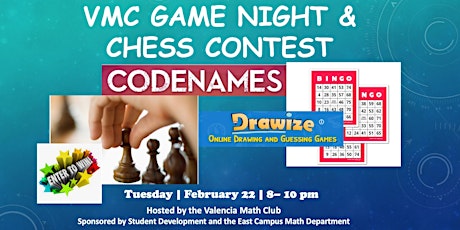 VMC Game Night & Chess Contest - Spring 2022