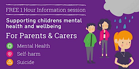 Supporting children's mental health and wellbeing tickets
