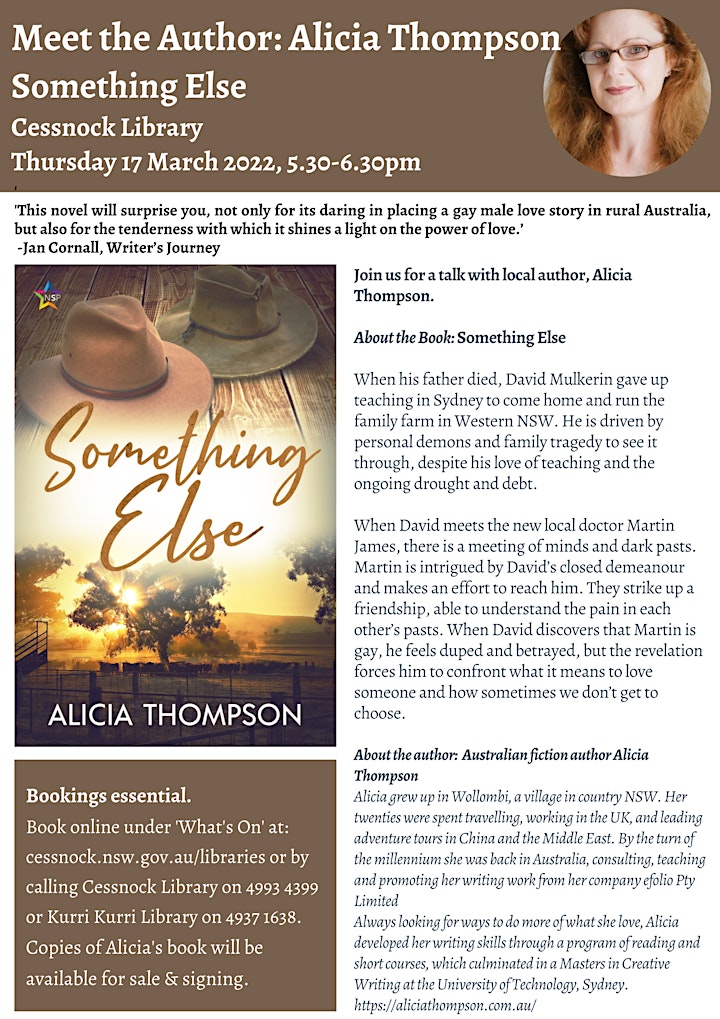 Meet the Author: Alicia Thompson image