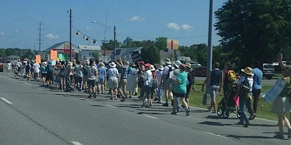 People Over Pipelines March - Acushnet