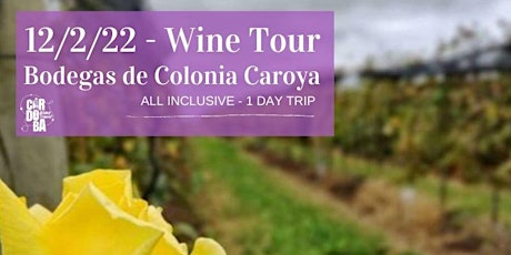 Imagen principal de Wine Tour Colonia Caroya - 12 de febrero