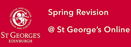 Collection image for Spring Revision @ St George's Online - 2022