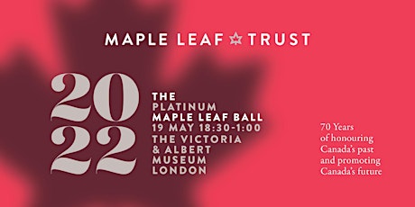 The Platinum Maple Leaf Ball tickets