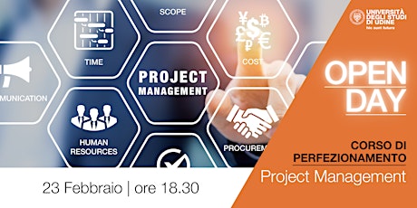 Open Day | Corso di perfezionamento in Project Management primary image