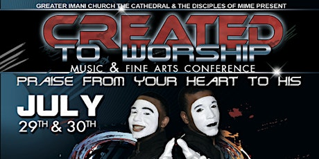 Created To Worship Music and Creative Arts Conference primary image