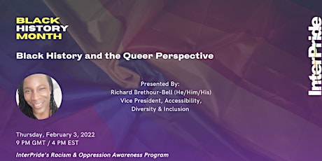 Black History and the Queer Perspective primary image