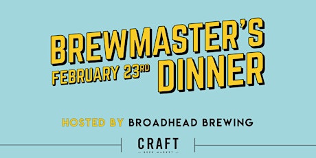 Brewmaster's Winter Brews Dinner primary image