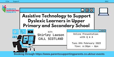 Assistive Tech for Dyslexic learners in upper primary & secondary school primary image