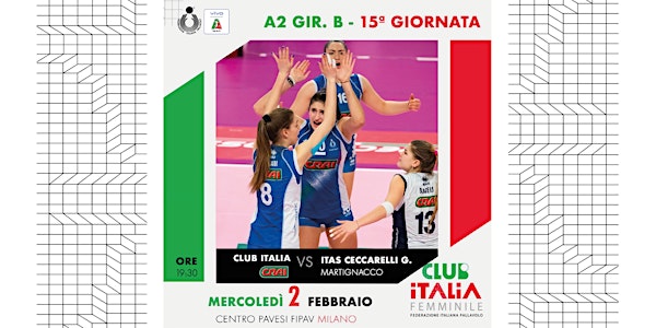 Club Italia CRAI vs. Itas Ceccarelli Group Martignacco (35%)