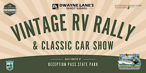 Vintage RV Rally and Classic Car Show at Deception Pass State Park