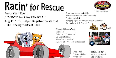 RACIN' FOR RESCUE primary image
