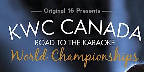 Grand Finale - Original 16 Road to Karaoke World Championships 2016 primary image