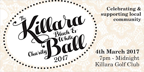 Killara Black & White Charity Ball 2017 primary image