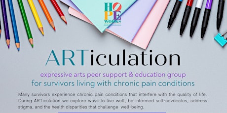 ARTiculation: for Survivors Living with Chronic Pain Conditions tickets