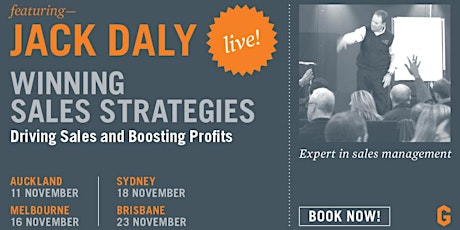 Winning Sales Strategies (Sydney) primary image