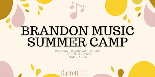 2022 Music Summer Camp in Brandon