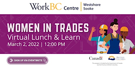 Women In Trades: Camosun & WorkBC Westshore