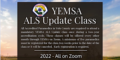 YEMSA: ALS Update Class - On Zoom