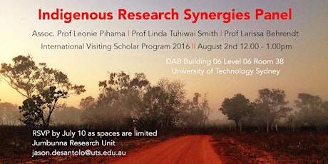 Indigenous Research Synergies Panel primary image