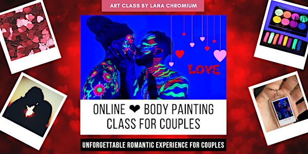 Unforgettable Romantic Experience FOR COUPLES❤️Body Painting Art Class⭐⭐⭐⭐⭐