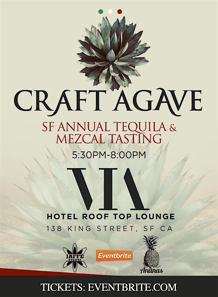 
		8TH ANNUAL CRAFT AGAVE TEQUILA & MEZCAL TASTING image
