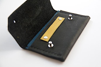 The Perfect Taster course: Leather cardholder/purse making workshop primary image