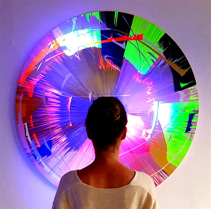 Gestalte Dein eigenes großes Spin - Painting Kunstwerk!: Bild 