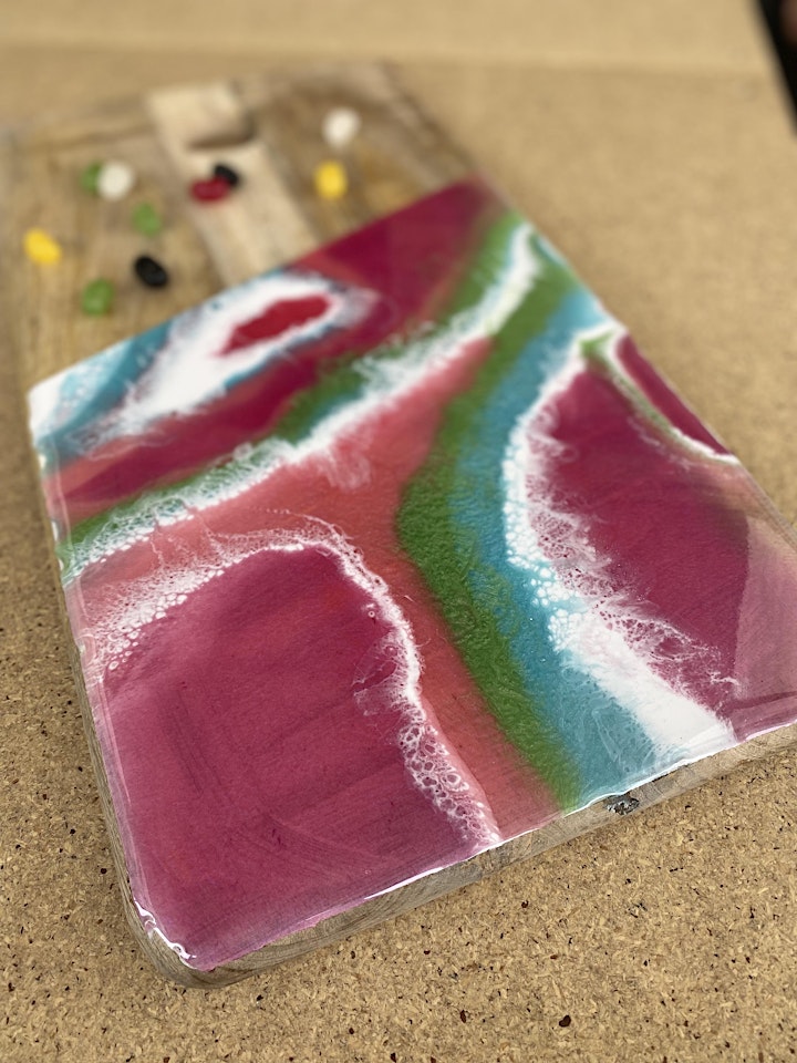 Resin art workshop for beginners (BALAKLAVA) 18 and over image