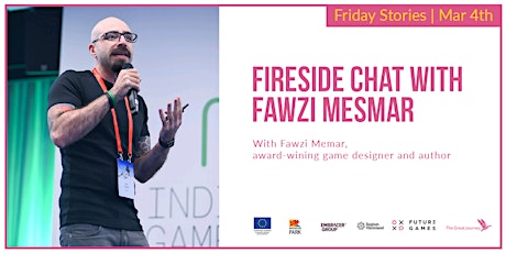 Friday Stories | Fireside chat with Fawzi Mesmar  -Game Designer and Author  primärbild