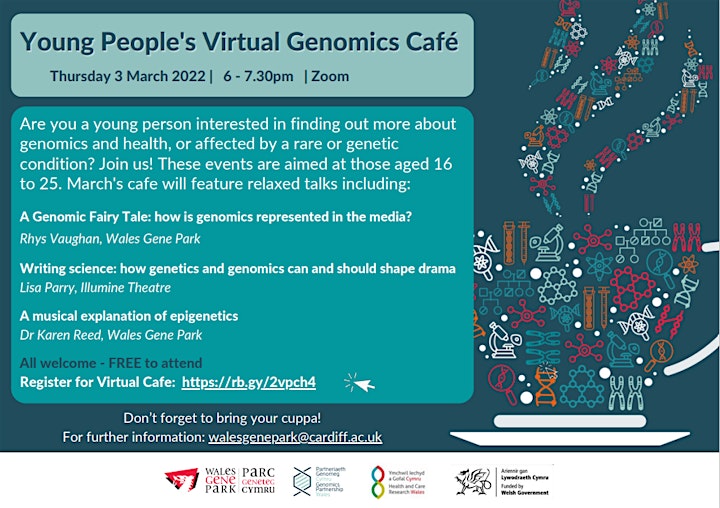 Young People's Genomics Cafe image