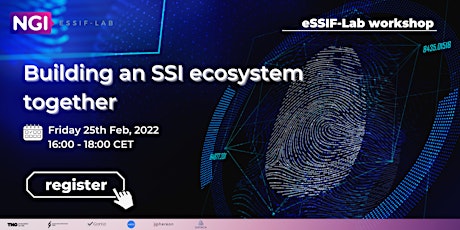 Imagem principal do evento eSSIF-Lab workshop: Building an SSI ecosystem together