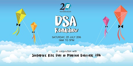 DSA Roadshow in conjunction with Singapore Kite Day @ Marina Barrage 2016 primary image