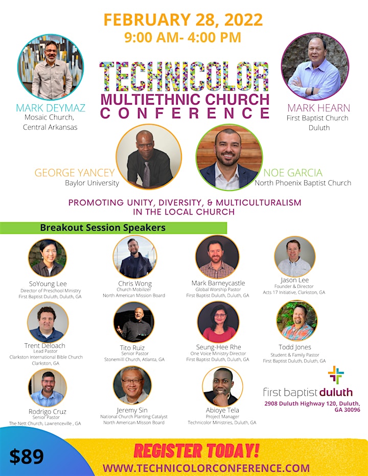 2022 Technicolor Multiethnic Church Conference image