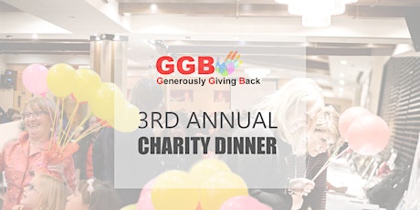Imagen principal de Generously Giving Back's 3rd Annual Charity Dinner