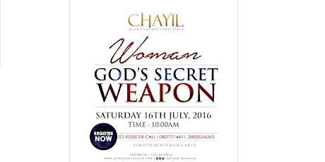 CHAYIL - (WOMAN) - GOD'S SECRET WEAPON primary image