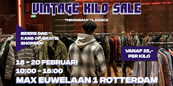 Throwback Classics | Vintage Kilo Sale Rotterdam