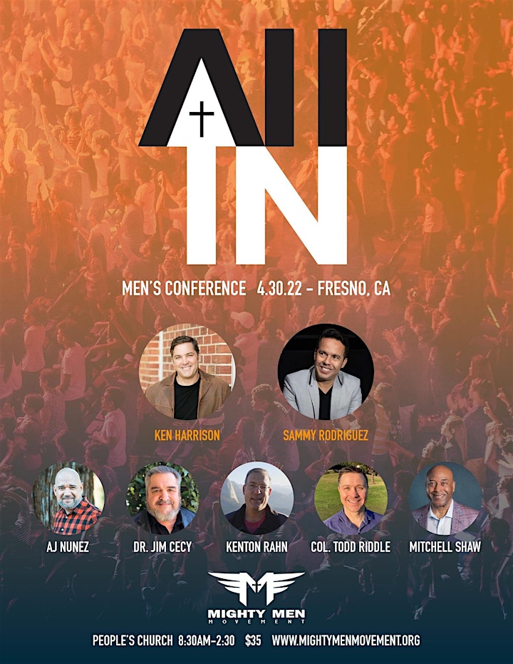 
		Mighty Men's Movement - ALL IN Conference image
