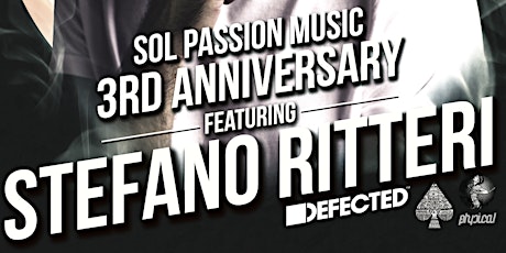 Sol Passion Music 3rd Anniversary feat. Stefano Ritteri @ KEE primary image