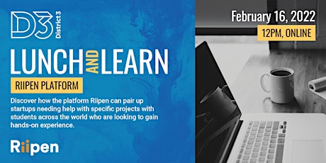Lunch and Learn: Riipen Platform primary image