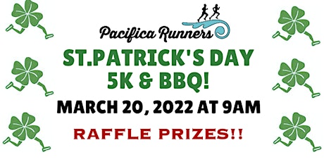 Immagine principale di Pacifica Runners St Patrick's Day 5K & BBQ 