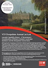 VCH Shropshire Annual Lecture primary image